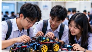 AI, Robotics, Smart Cars & 3D Printing educational experience for students